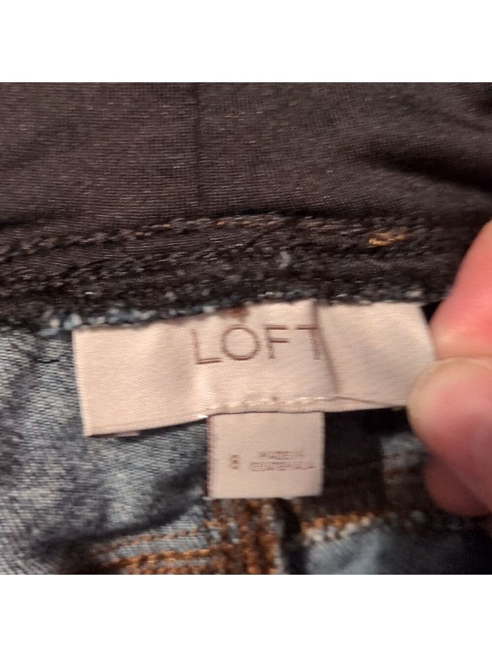 Loft Maternity Jeans Size 8 - Picture 3 of 6
